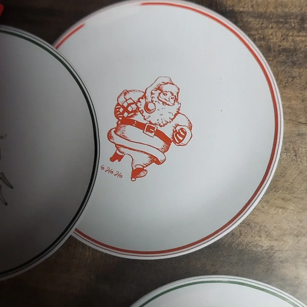 Sur La Table Festive Christmas Dessert Plates